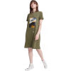 Dámské šaty - Superdry DESERT GRAPHIC T-SHIRT DRESS - 1