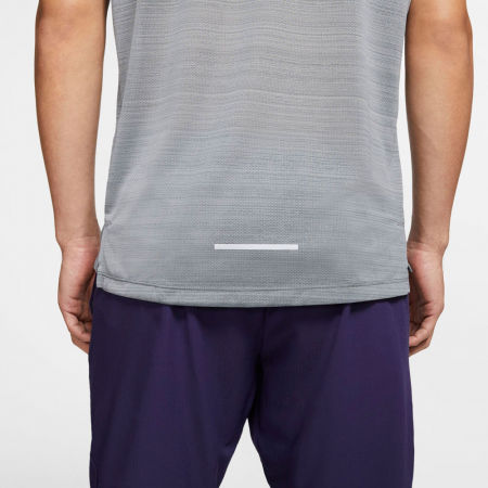 Pánské běžecké tričko - Nike DRY MILER TOP SS M - 7