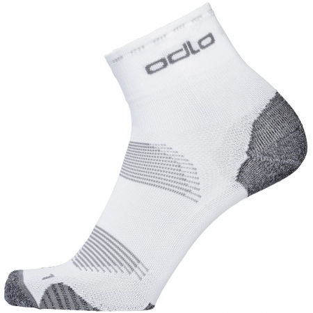 Unisex ponožky - Odlo SOCKS CERAMICOOL CYCLING QUARTER