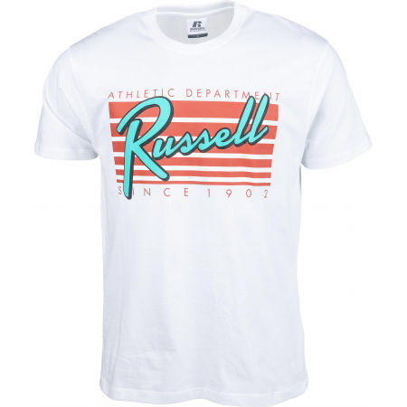 Pánské tričko - Russell Athletic MIAMI S/S CREWNECK TEE SHIRT - 1