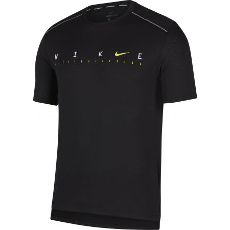 Pánské tréninkové tričko - Nike DRY MILER SS TECH PO FF M - 1