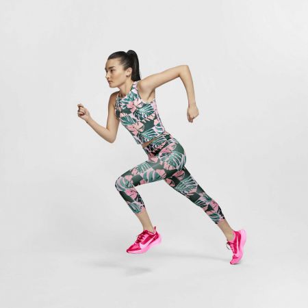 Dámské běžecké legíny - Nike FAST CROP RUNWAY PR HR W - 5