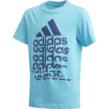 Chlapecké tričko - adidas YB BADGE OF SPORTS TEE - 1