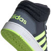 Dětské volnočasové tenisky - adidas HOOPS MID 2.0 K - 7