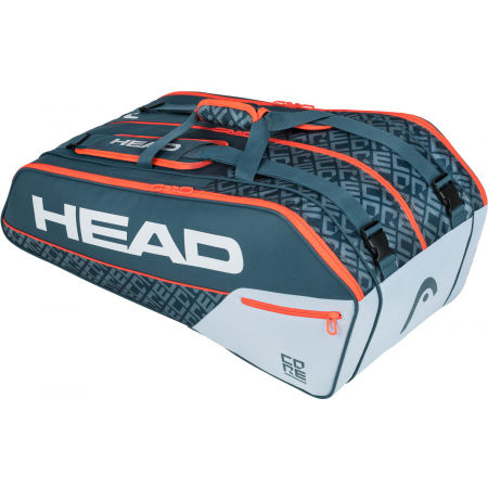 Tenisový bag - Head CORE 9R SUPERCOMBI