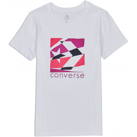 Dámské tričko - Converse WOMENS TORN CLASSIC TEE