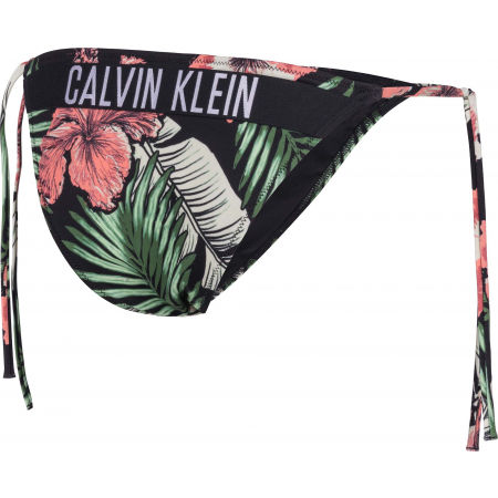 Dámský spodní díl plavek - Calvin Klein CHEEKY STRING SIDE TIE-PR - 3