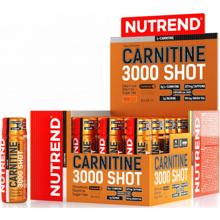 L -carnitine - Nutrend CARNITINE 3000 SHOT POMERANČ - 2