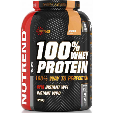 Protein - Nutrend 100% WHEY PROTEIN 2250G BISCUIT