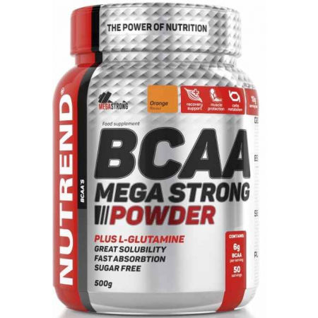 BCAA - Nutrend BCAA MEGA STRONG POMERANČ 300 G