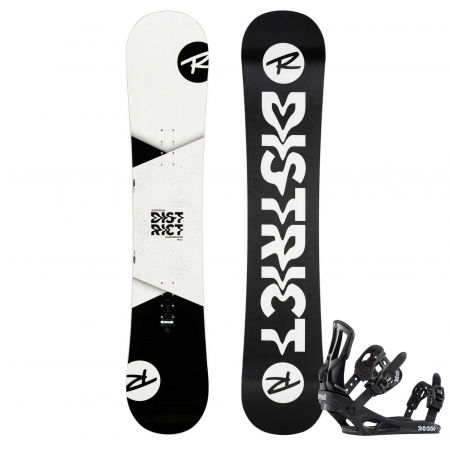 Pánský snowboard set - Rossignol DISTRICT WIDE + BATTLE XL - 1