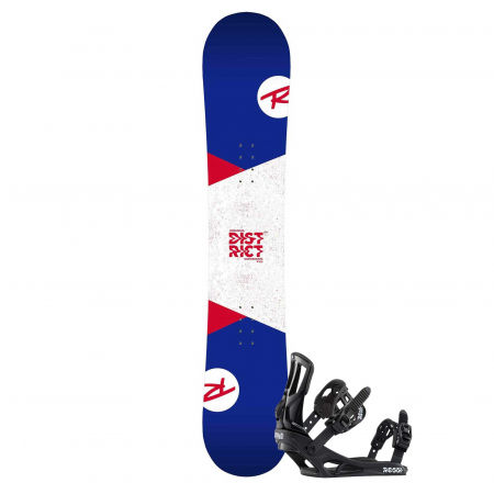 Pánský snowboard set - Rossignol DISTRICT LTD + BATTLE M/L - 1