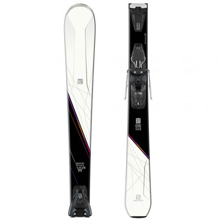 Dámské sjezdové lyže - Salomon W-MAX 8 + MERCURY 11 - 1