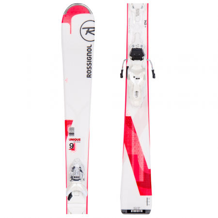Dámské sjezdové lyže - Rossignol UNIQUE 9 XPRESS WHITE + XPRESS 10 - 1