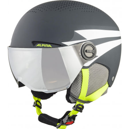 Dětská lyžařská helma - Alpina Sports ZUPO VISOR - 1