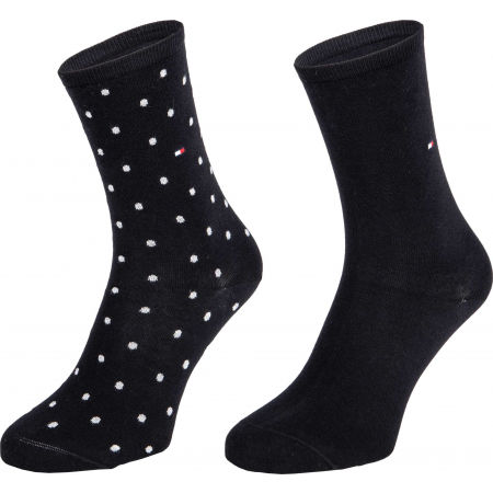 Dámské ponožky - Tommy Hilfiger WOMEN SOCK DOT 2P - 1
