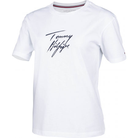 Dámské tričko - Tommy Hilfiger CN TEE SS LOGO - 2