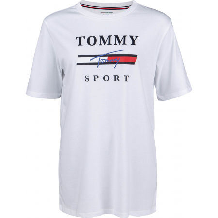 Tommy Hilfiger GRAPHICS  BOYFRIEND TOP - Dámské tričko