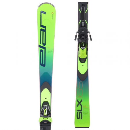 Unisexové sjezdové lyže - Elan SLX FUSION X + EMX 12 GW - 1