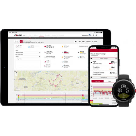 Multisportovní hodinky s GPS a záznamem tepové frekvence - POLAR GRIT X - 10
