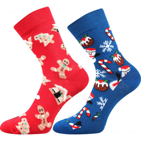 Lonka CHRISTMAS SNOWMAN 2P - Ponožky