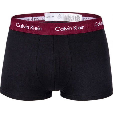 Pánské boxerky - Calvin Klein 3 PACK LO RISE TRUNK - 3