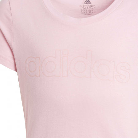Dívčí tričko - adidas LINEAR TEE - 4