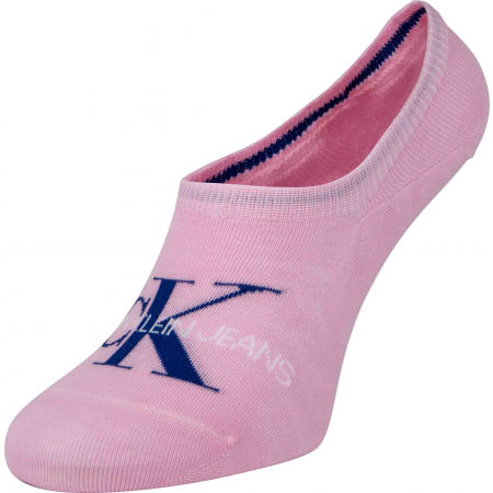 Dámské ponožky - Calvin Klein WOMEN LINER 1P JEANS LOGO BROOKLYN - 1