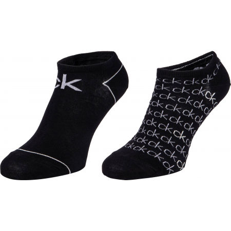Calvin Klein WOMEN LINER 2P REPEAT LOGO CALLIE - Dámské ponožky