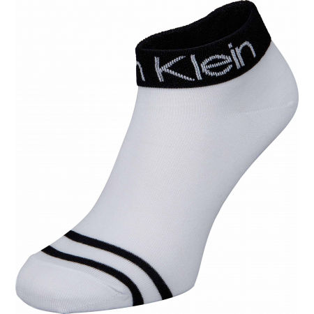 Dámské ponožky - Calvin Klein WOMEN SHORT SOCK 2P LEGWEAR LOGO ZOEY - 4
