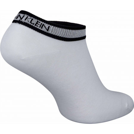 Dámské ponožky - Calvin Klein WOMEN LINER 2P LOGO CUFF STRIPE SPENCER - 5