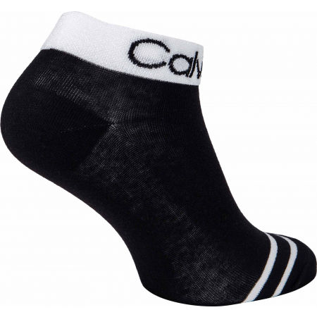 Dámské ponožky - Calvin Klein WOMEN SHORT SOCK 2P LEGWEAR LOGO ZOEY - 5