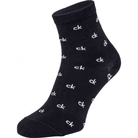 Dámské ponožky - Calvin Klein WOMEN ORGANIC COTTON SHORT CREW 2P GRETCHEN - 4