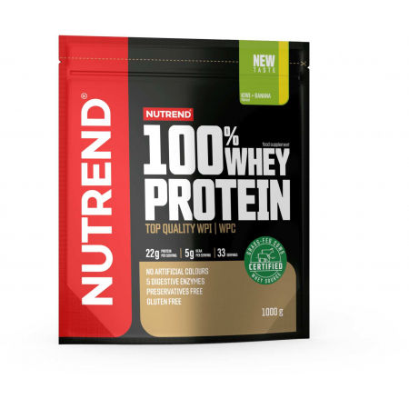 Protein - Nutrend 100% WHEY PROTEIN, 1000 g KIWI-BANÁN