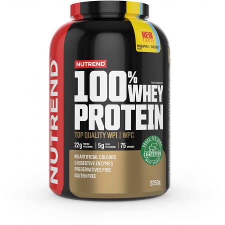 Protein - Nutrend 100% WHEY PROTEIN 2250 g ANANAS-KOKOS