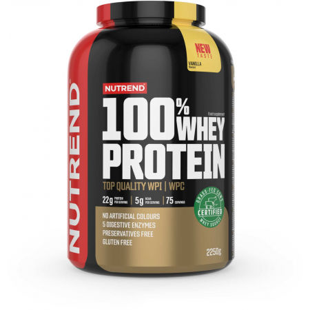 Nutrend 100% WHEY PROTEIN 2250 g VANILKA - Protein