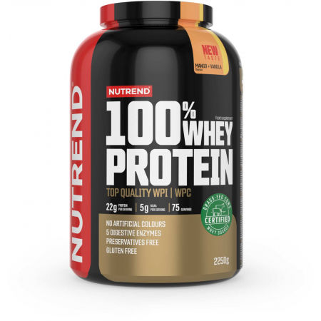Protein - Nutrend 100% WHEY PROTEIN 2250 g MANGO-VANILKA