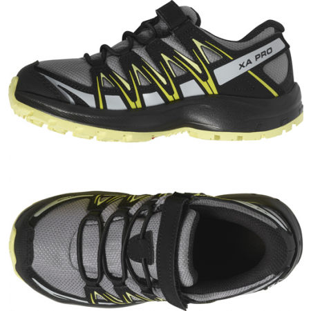 Juniorská outdoorová obuv - Salomon XA PRO 3D CSWP K - 3