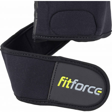 Kožené fitness rukavice - Fitforce LINEAR - 4