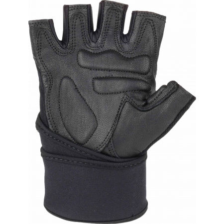 Kožené fitness rukavice - Fitforce LINEAR - 2