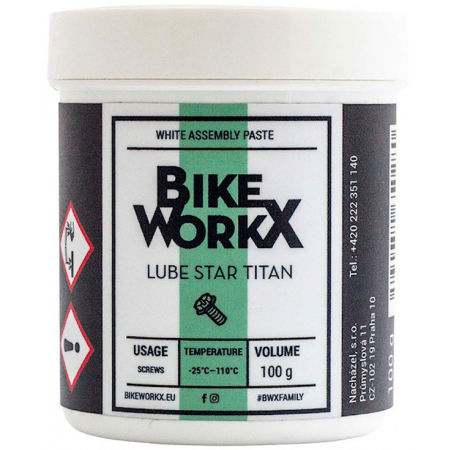 Bikeworkx LUBE STAR TITAN 100g - Montážní pasta