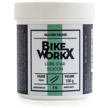 Silikonová pasta - Bikeworkx LUBE STAR SILICON 100 g