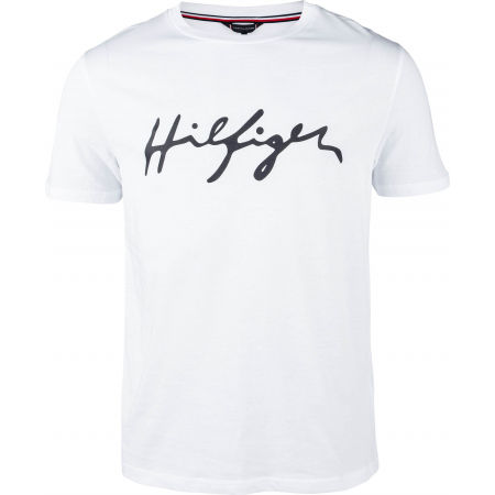 Pánské tričko - Tommy Hilfiger CREW NECK TEE - 1