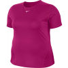 Dámské tričko plus size - Nike TOP SS ALL OVER MESH PLUS W - 1