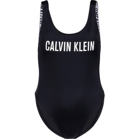 Dámské jednodílné plavky - Calvin Klein SCOOP BACK ONE PIECE-RP - 1