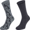 Pánské ponožky - Calvin Klein MENS 2PK CREW CK JEANS  MONOGRAM JOHN - 1