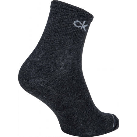 Pánské ponožky - Calvin Klein MEN QUARTER 3P NICK - 5