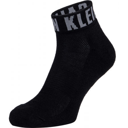 Pánské ponožky - Calvin Klein MEN QUARTER 3P LOGO CUFF DRAKE - 2