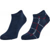 Pánské ponožky - Tommy Hilfiger MEN SNEAKER 2P GRID - 1
