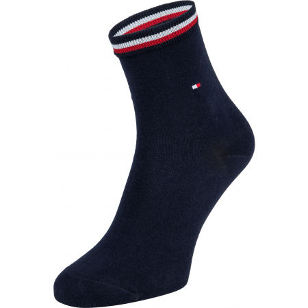 Dámské ponožky - Tommy Hilfiger WOMEN SHORT SOCK 2P WAFFLE - 2